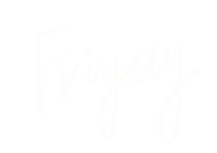 Friday Lettering Sticker