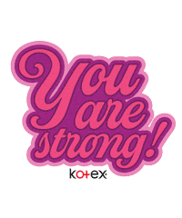 you are strong women empowerment Sticker by KotexPH