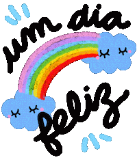 Bom Dia Feliz Sticker