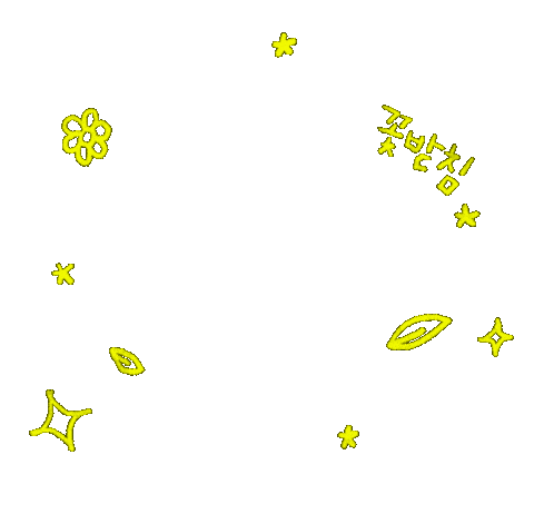 mrmustardstudio flower face korean 꽃 Sticker