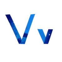 carter_higgins alphabet letters v playful Sticker