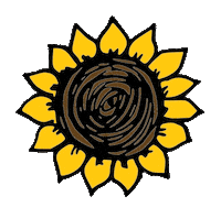 julilonghi sunflower litalo Sticker