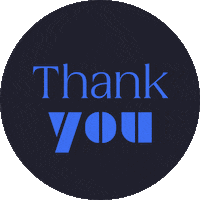Thanks Thank You Sticker by Motiva Branding