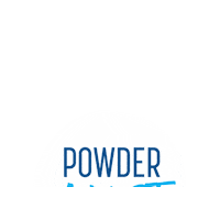 Powder Alert Sticker by Whitewater Ski Resort