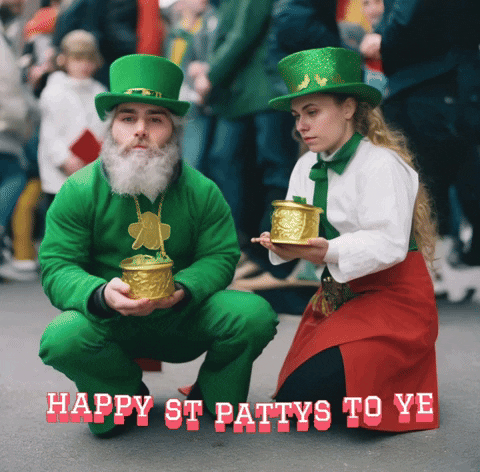 Happy St Pattys To Ye GIF by Zack Kantor