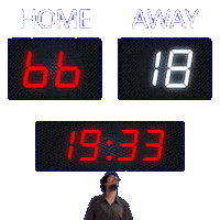 18 Away Sticker