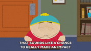 wondering eric cartman GIF by South Park 