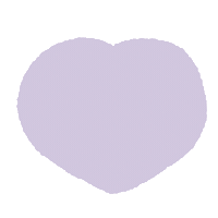 Heart ムラサキ Sticker