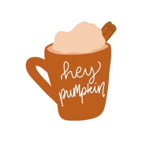britticreative fall autumn pumpkin psl Sticker
