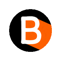Orange Abc Sticker