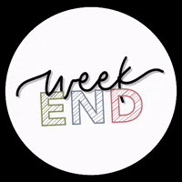 LaMartinella party weekend calligraphy writing GIF