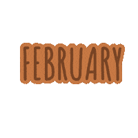 February 1 Month Sticker