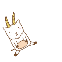 Baby Goat Sticker by dV Giochi