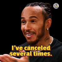 Cancel Lewis Hamilton GIF by First We Feast