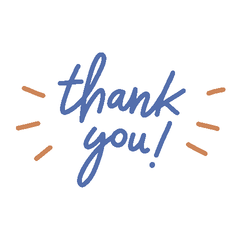 Thanks Thank You Sticker by silviarossana