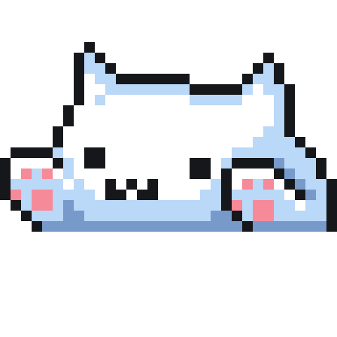 Cat Pixel Sticker