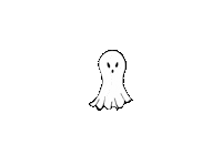 Halloween Ghost Sticker by BVK Students Hannover