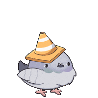 Pigeon Taube Sticker by CutieSquad