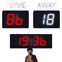 18 Away Sticker