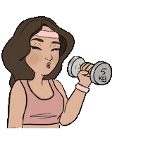 Gym Exercise Sticker