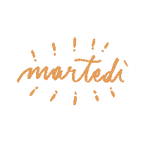 Days Martedi Sticker
