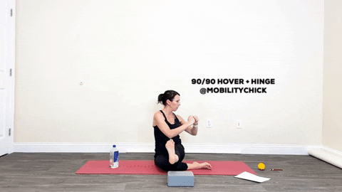 mobilitychick giphygifmaker baseball yoga pilates GIF