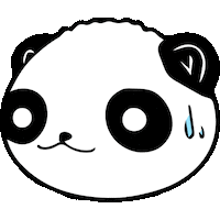 Panda Running Sticker by RUNDAMENTAL