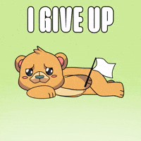 Game Over I Give Up GIF by Kabu