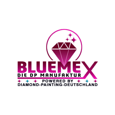 BluemexDiamondPainting giphygifmaker pink diamond diamond painting Sticker