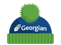 Snow Winter Sticker by Georgian College