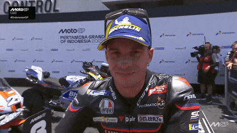 Racing Hello GIF by MotoGP™