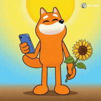 Sun Charging Phone GIF by BONK