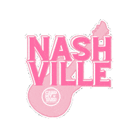 Guitar Nashville Sticker by CardMyYard