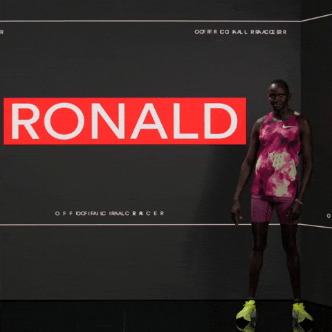 Track And Field Pointing GIF by Grand Slam Track