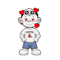 Love It Heart Eyes Sticker by Zhot