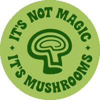 Magic Mushrooms Mc Sticker by The Mushroom Council