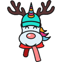 Christmas Santa Sticker by PICK•A•ROO