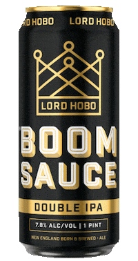 Beast Mode Boom Sticker by Lord Hobo Brewing Co