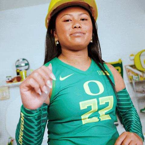 Oregon Duck Volleyball GIF by GoDucks