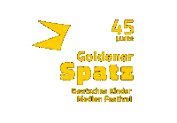 goldenerspatz goldenerspatz goldenerspatz2024 45jahre Sticker