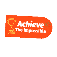 Achive Impossible Sticker by MaxinAI