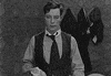buster keaton his face though GIF by Maudit