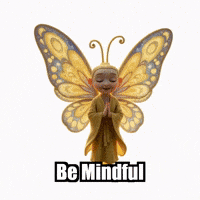 Peace Mindfulness GIF by BuddhaFlyJourney