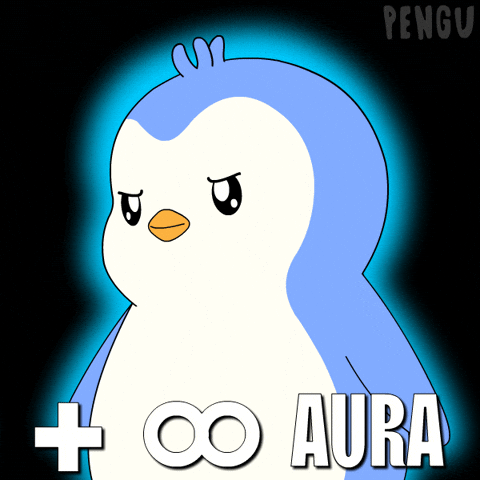 Penguin Glowing GIF by Pudgy Penguins
