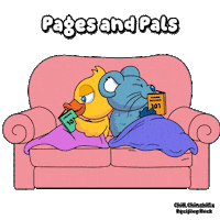 Chill Read Sticker by VeeFriends