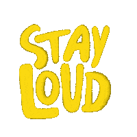 davidjonwalker stay loud Sticker