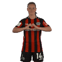 I Love You Heart Sticker by Bayer 04 Leverkusen
