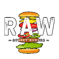 rawstreetburgeronline burger rawstreetburger raw street burger raw street Sticker