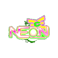 Neon Sticker by East Celebrity Elite