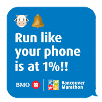 Cheer Running Sticker by BMO Financial Group